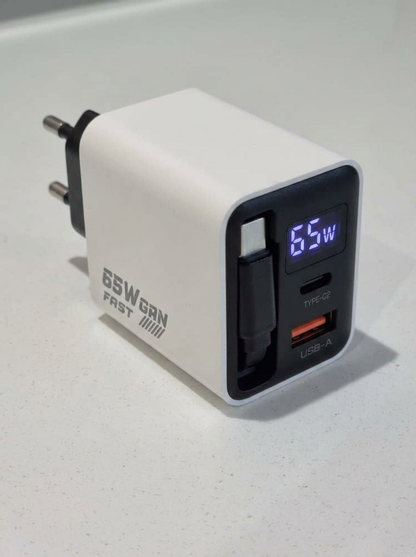 Chargeur GaN 65W Zenova